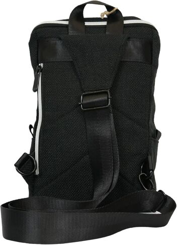 حقائب DIME - حقيبة ظهر The Tab Crossbody Sling، إصدار محدود من Vincent Gordon، جيب سري مقاوم للرائحة، متين، حزام قابل للتعديل، مقاوم للماء، (برقوقي) in Kuwait