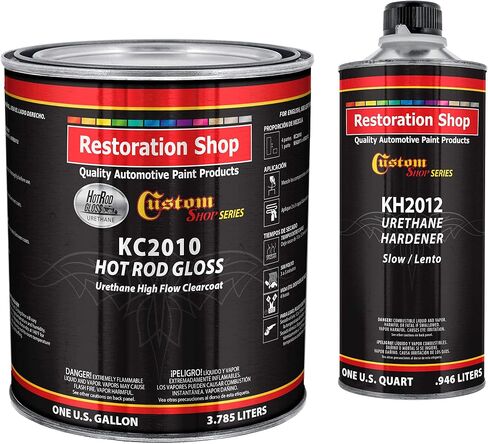 مجموعة مخصصة للمتجر الكامل - ROD Gloss Urethane High Flow Clearcoat مع Hardener - Quart in Saudi Arabia