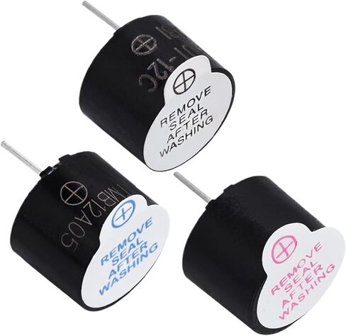 3V 5V 12V Buzzer Magnetic Magnetic Long Beep Tone Alarm Ringer 12mm Mini Mini Piezo Buzzo (10pcs 3V) in Saudi Arabia