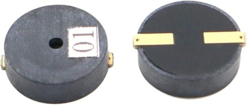 1PCS 1030 SMD PIEZOELECTRIC BUZZER 10MM 5200Hz البعد 10x3.0mm تيار منخفض SMT الجرس الصفير بصوت عالٍ 1-25 فولت in Saudi Arabia