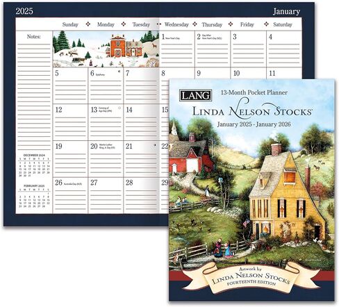 Lang, Linda Nelson Stocks Monthly 2026 Pocket Planner in Saudi Arabia