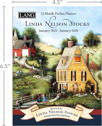 Lang, Linda Nelson Stocks Monthly 2026 Pocket Planner in Saudi Arabia