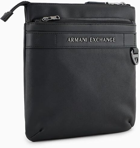 Armani Exchange Tulum Messenger Bag ، Black in Saudi Arabia