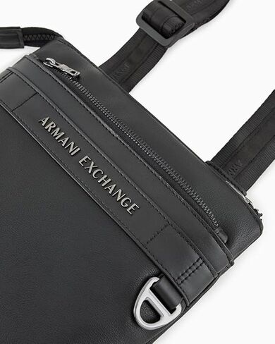 Armani Exchange Tulum Messenger Bag ، Black in Saudi Arabia