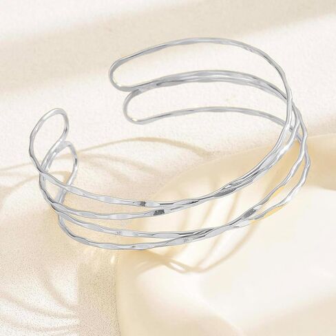 Roe Dolph Gold Arm Cuff Cuff Cuff Cuff Jewelry Gold Cuff Bangle Bangle in Kuwait