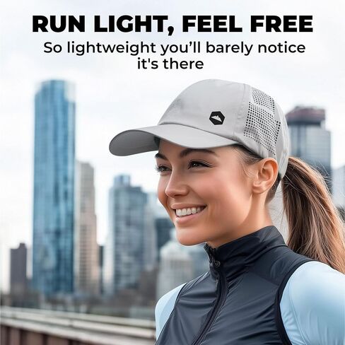 Tough Headwear Baseball Running Cap - Lightweight Quick-Drying Athletic Hat for Men & Women - Sweat-Wicking in Saudi Arabia
