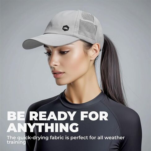 Tough Headwear Baseball Running Cap - Lightweight Quick-Drying Athletic Hat for Men & Women - Sweat-Wicking in Saudi Arabia