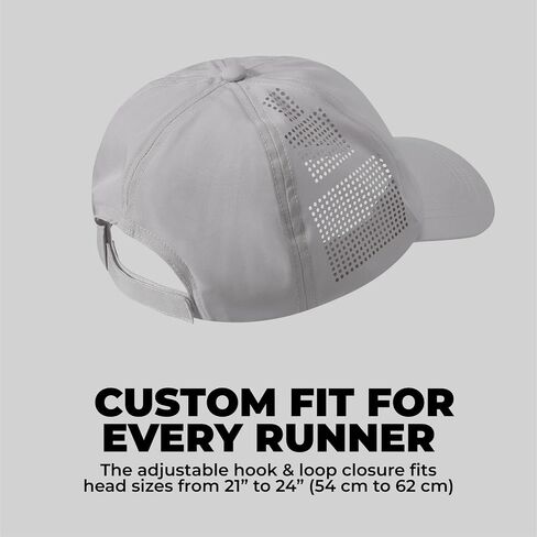 Tough Headwear Baseball Running Cap - Lightweight Quick-Drying Athletic Hat for Men & Women - Sweat-Wicking in Saudi Arabia