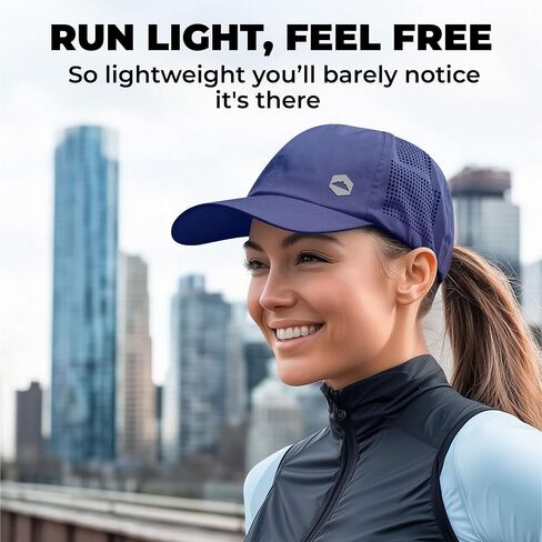 Tough Headwear Baseball Running Cap - Lightweight Quick-Drying Athletic Hat for Men & Women - Sweat-Wicking in Saudi Arabia