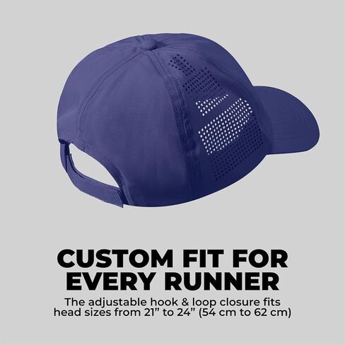 Tough Headwear Baseball Running Cap - Lightweight Quick-Drying Athletic Hat for Men & Women - Sweat-Wicking in Saudi Arabia