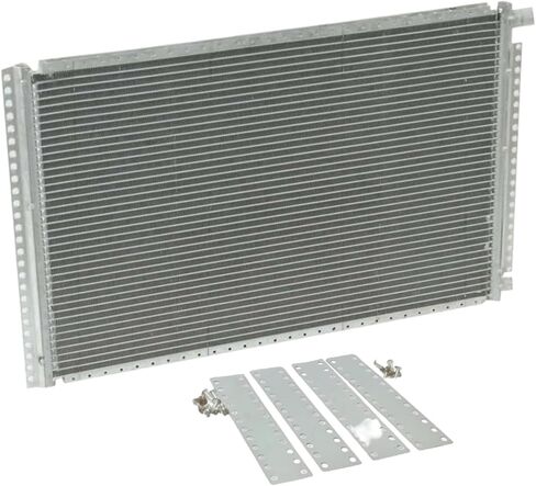 Eagle Universal AC Condenser 14" x 21" Parallel High Flow Street Rod Truck Condenser 9011243 5811234 Aluminum Rectangular Rack Mount 12V AC 1% Tolerance in Saudi Arabia