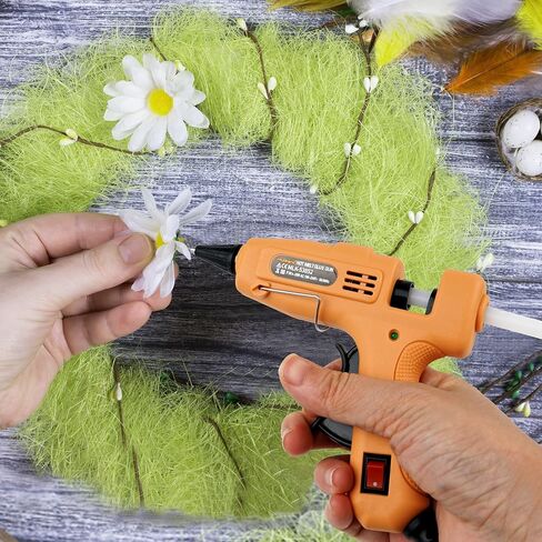 Mulwark Cordless Hot Glue Gun 100W for Milwaukee 18V Battery Handheld Wireless Power Glue Gun Full Size with 30pcs Glue Sticks for Wood, Glass, Home Repair, Arts & Crafts & DIY (battery not included) in Kuwait
