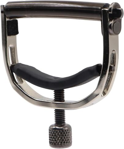 Paige 6-String Standard Guitar Capo - Made in the USA,- Premium Capo for Acoustic and Standard Guitars, Ultra-Thin Design with Adjustable Tension, Satin Nickel Finish in Saudi Arabia