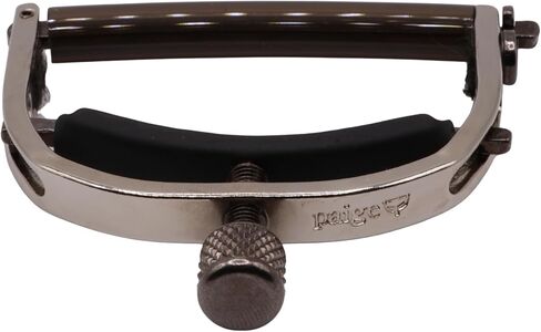Paige 6-String Standard Guitar Capo - Made in the USA,- Premium Capo for Acoustic and Standard Guitars, Ultra-Thin Design with Adjustable Tension, Satin Nickel Finish in Saudi Arabia
