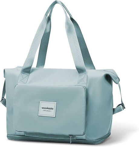 Woomada القابلة للطي Duffel و Weekender و Carry-On Bag مع مساحة قابلة للتوسيع in Kuwait