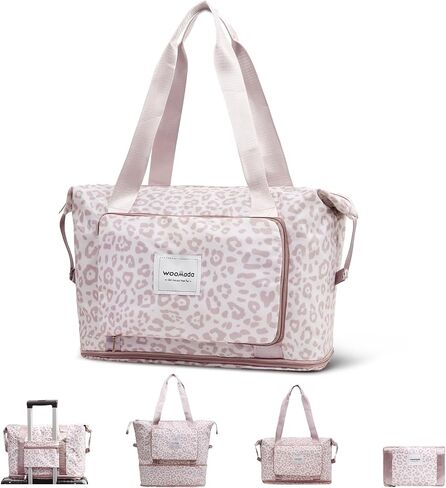 Woomada القابلة للطي Duffel و Weekender و Carry-On Bag مع مساحة قابلة للتوسيع in Kuwait