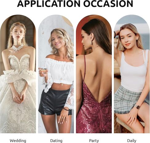 2025 Push Up Sticky Bra for Women, Reusable Invisible Silicone Adhesive Bra for Backless Strapless Dress, with Nipple Covers (C, Nude) in Saudi Arabia