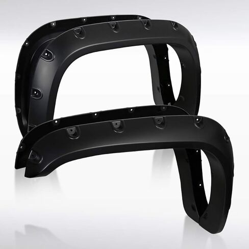 AUTOZENSATION Compatible with 1994-2001 Dodge Ram 1500 2500 3500, 4PC Front + Rear Pocket Style Smooth Fender Flares in Saudi Arabia