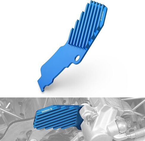 زرقاء برد الكفار الخلفية الأزرق برودة بالوعة حرارة الفرامل متوافقة مع Husqvarna 125-501 TC/TE/TX/FC/FE/FX 2014-2023 متوافق مع Gasgas EX/EC/MC 125-300 2021-2023 انظر الملاءمة in Kuwait
