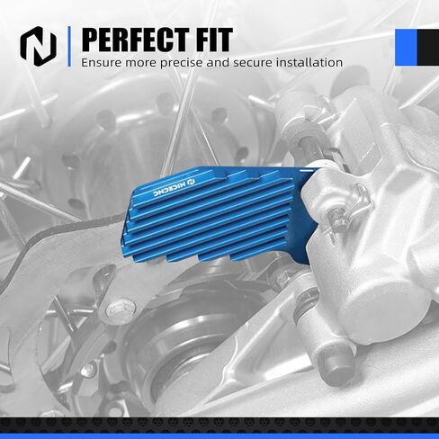 زرقاء برد الكفار الخلفية الأزرق برودة بالوعة حرارة الفرامل متوافقة مع Husqvarna 125-501 TC/TE/TX/FC/FE/FX 2014-2023 متوافق مع Gasgas EX/EC/MC 125-300 2021-2023 انظر الملاءمة in Kuwait