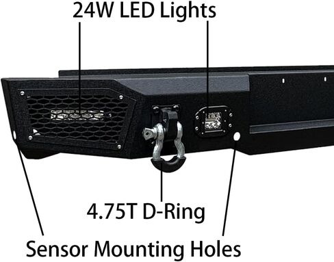 الوفير الأمامي والخلفي متوافق مع 2011 2012 2013 2014 2015 2016 Ford F250 / F350 / F450 / F550 (باستثناء Raptor و EcoBoost) in Saudi Arabia