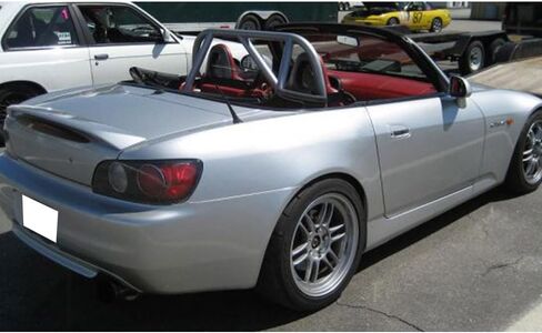 Trunk Spoiler متوافق مع 2000-2009 Honda S2000 ، مصنع ABS ABS ABS غير مصفولة على WIP Wing من Ikon Motorsports ، 2000 2001 2002 2003 2004 2006 2007 2008 2008 in Kuwait