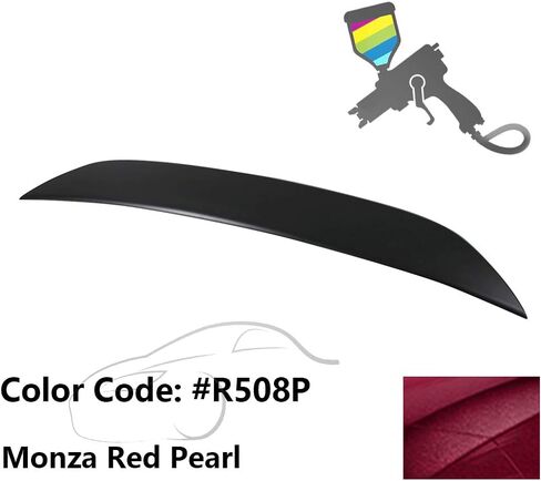 Trunk Spoiler متوافق مع 2000-2009 Honda S2000 ، مصنع ABS ABS ABS غير مصفولة على WIP Wing من Ikon Motorsports ، 2000 2001 2002 2003 2004 2006 2007 2008 2008 in Kuwait