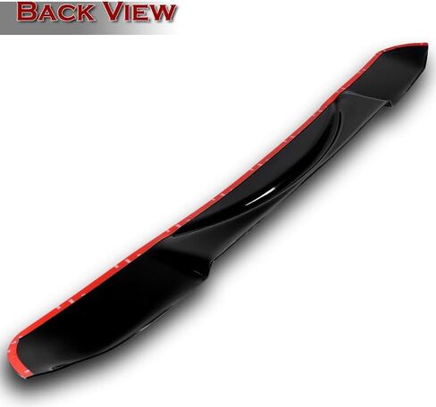Black ABS Plastic Rear Window Roof Spoiler Wing Visor, Rain Cover, Window Protector, Compatible with 2013-2020 Lexus GS350/GS450H/GS-F Sedan, Rear Spoiler, Exterior Replacement Part in Saudi Arabia