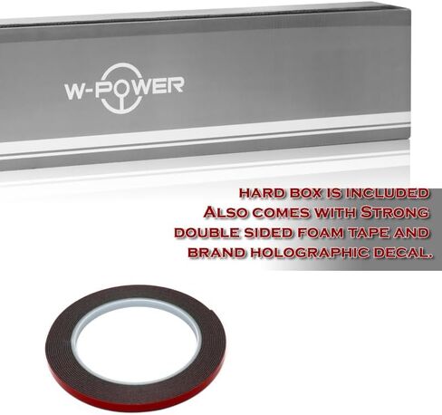 W-Power, ABS V-Style Rear Trunk Spoiler Wing, Compatible with 2016-2023 Nissan Maxima, Rear Spoiler, Exterior Replacement Part (Pearl Black) in Saudi Arabia