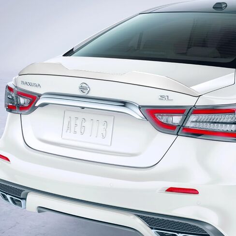 W-Power, ABS V-Style Rear Trunk Spoiler Wing, Compatible with 2016-2023 Nissan Maxima, Rear Spoiler, Exterior Replacement Part (Pearl Black) in Saudi Arabia