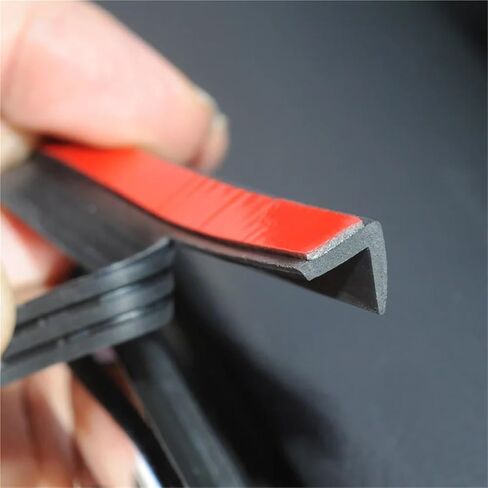 Car Window Sealant Weatherstrip V Type Car Glass Window Seal Strip Auto Rubber Seals Weatherstrip 8.5mm Sealing(2 meters) in Saudi Arabia