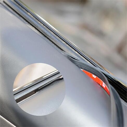 Car Window Sealant Weatherstrip V Type Car Glass Window Seal Strip Auto Rubber Seals Weatherstrip 8.5mm Sealing(2 meters) in Saudi Arabia