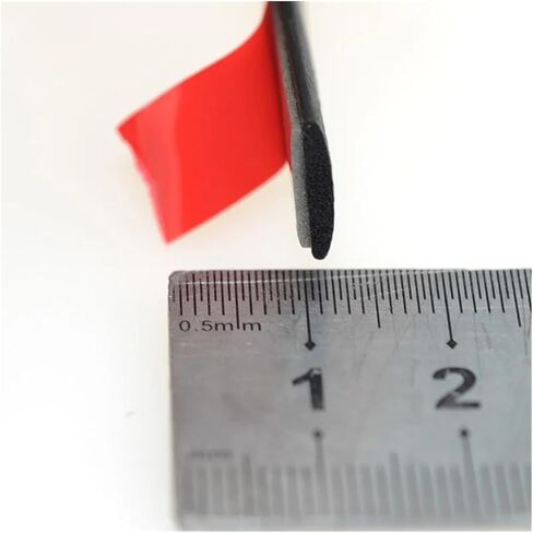 نافذة سيارة مانع التسرب من مطاطية السقف الثلاثي ثلاثي النافذة سقف السيارة شريط المطاط ختم ختم ختم لسيارات 2 إلى 8 أمتار (4 أمتار) in Kuwait