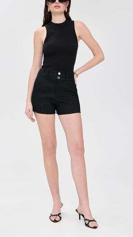 alice + olivia Women's Mame High Rise Shorts in Saudi Arabia