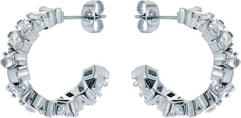 Ted Baker London Clarence Crystal Cluster Hoop Earrings for Women in Saudi Arabia