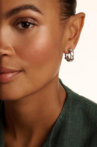Ted Baker London Clarence Crystal Cluster Hoop Earrings for Women in Saudi Arabia