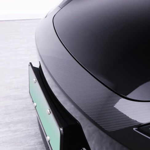 BETTERHUMZ Car Front Bumper PPF Trunk Protective Film for Tesla Model 3 Highland 2024 2025,TPU Clear Paint Protective Film Exterior Accessories (Carbon Style) in Saudi Arabia