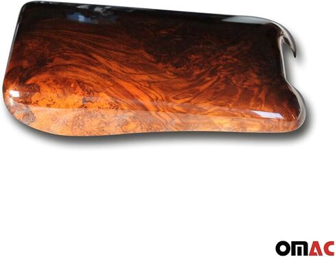 Omac Recrest Box Lid Cover for Mercedes E Class W210 Sedan 1996-2002 Wood Walnut 1 PC in Saudi Arabia