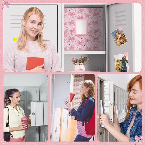 11 قطعة من ملحقات الخزانة، رف الخزانة للفتيات، بما في ذلك ورق الحائط المغناطيسي، رف خزانة الأسلاك، تخزين كأس مرآة، قلم مسح جاف، سبورة بيضاء، سجادة، مغناطيس الثلاجة in Kuwait