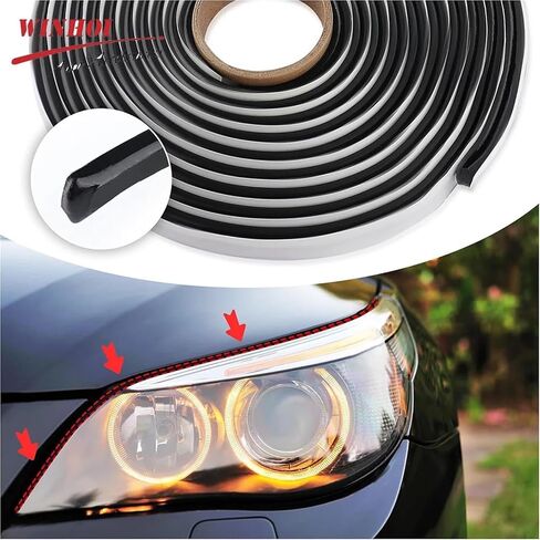 4m Butyl Sealant Tape Car Headlight Butyl Rubber Seal Strip for Installing Car Part, Windows, Doors and Windshield Sealing in Saudi Arabia