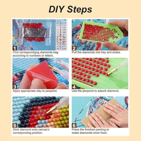 askkqtx Coffee Cup Diamond Art Kits for Adults, Ice-Cream and Doughnut Diamond Painting Kits for Beginners, DIY 5D Full Drill Crystal Rhinestone Gem Art Craft Home Decor 14x14 Inch in Kuwait