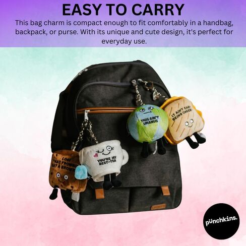 Bag Keychains, Plush Accessory and Hanging Decoration for Purse, Handbag, Backpack, Funny Meme Gift in Kuwait