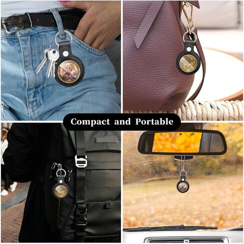 St Michael Keychain Medal 3D Relief Saint Michael Archangel Challenge Coin Religious Gift with Leather Coin Holder in Kuwait