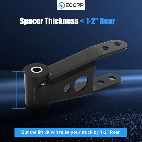ECCPP 2" Rear Lift Shackle Leveling Lift Kit for 1998-2011 for Ford for Ranger 2WD 4X4 4WD in Saudi Arabia