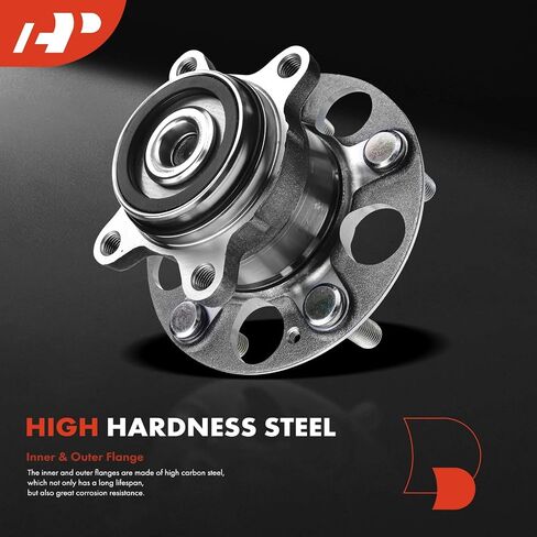 A-Premium 2 x Rear Wheel Bearing and Hub Assembly Compatible with Honda Civic 2012, with 5-Lug in Saudi Arabia
