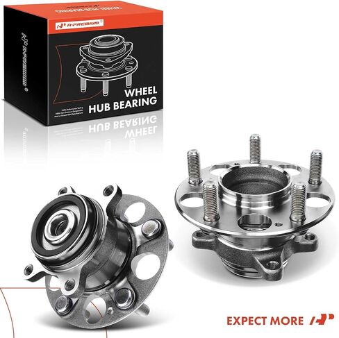 A-Premium 2 x Rear Wheel Bearing and Hub Assembly Compatible with Honda Civic 2012, with 5-Lug in Saudi Arabia