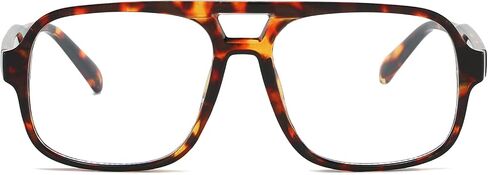 Mirkcittle Retro Square Aviator Blue Light Glocking Glockes for Women Men Eyeglass Eyeglasses Fake Fame in Kuwait