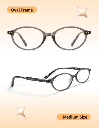 Funky Y2K Oval TR90 Blue Light Blocking Glasses Ultra Lightweight (0.8oz) Computer Glasses for Women Anti Eyestrain in Saudi Arabia