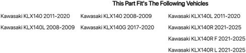Tusk First Line Air Filter لـ Kawasaki KLX140R F 2021-2025 in Kuwait