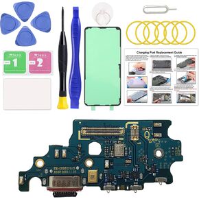 for Galaxy S21 FE USB Charging Board Port Replacement, SM-G990U SM-G990U1 Type C Dock Board Connector for Samsung S21 FE with Tools & Instruction in Saudi Arabia